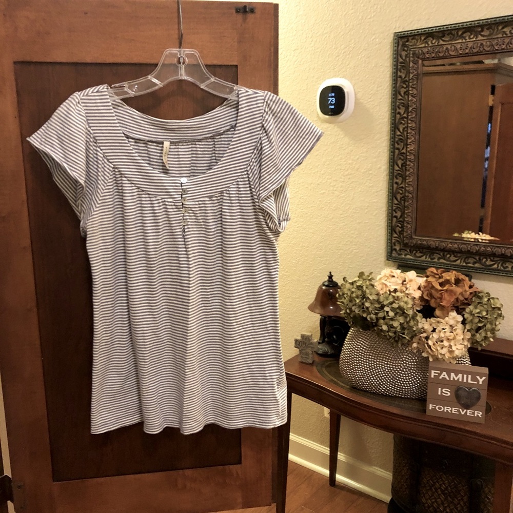 Olivia Moon striped top